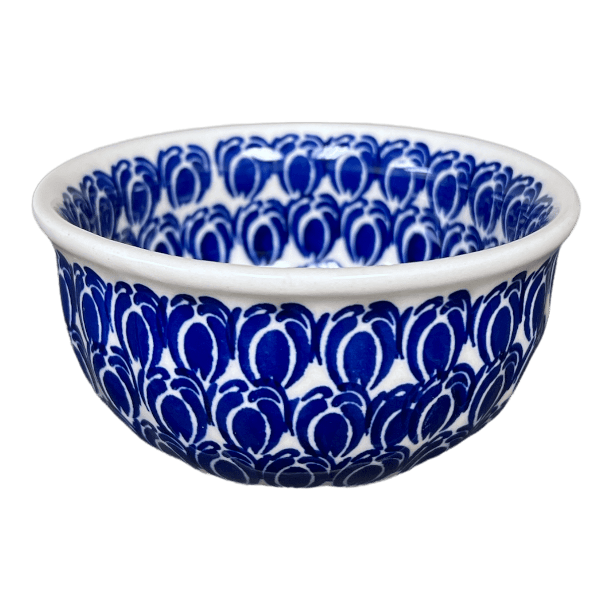 Bowl, Round, 4.5" in "Tulip Blues" by Manufaktura | M082T-GP16