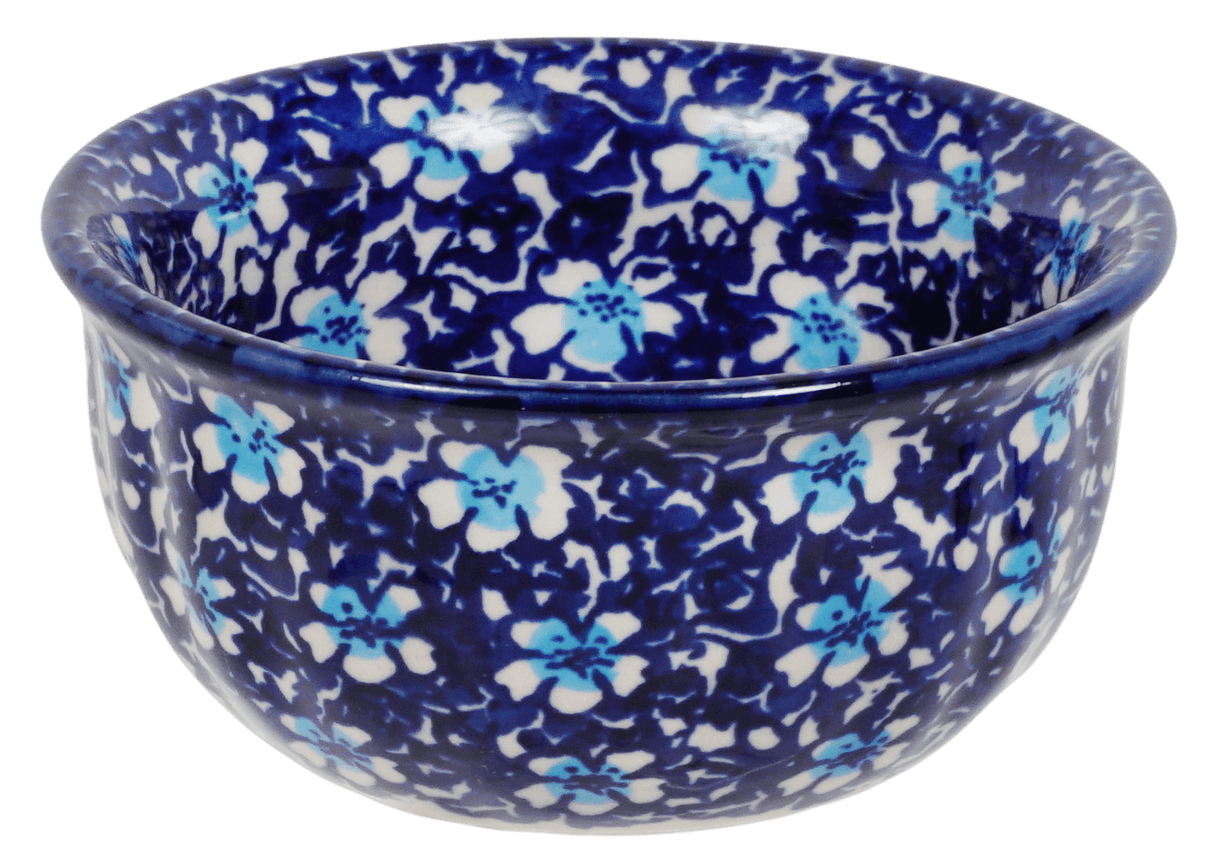 Bowl, Round, 4.5" in "Blue on Blue" by Manufaktura | M082T-J109