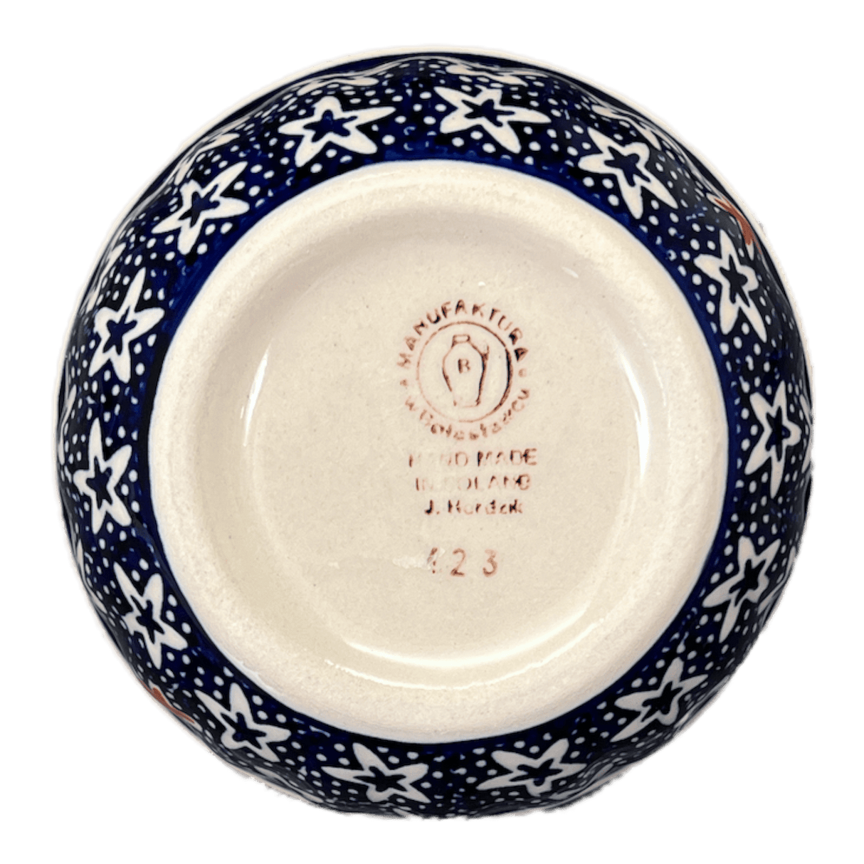 Bowl, Round, 4.5" in "Lone Star" by Manufaktura | M082T-LG01