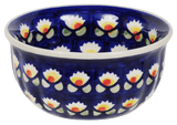 Bowl, Round, 4.5" in "Tulip Azul" by Manufaktura | M082T-LW