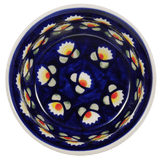 Bowl, Round, 4.5" in "Tulip Azul" by Manufaktura | M082T-LW