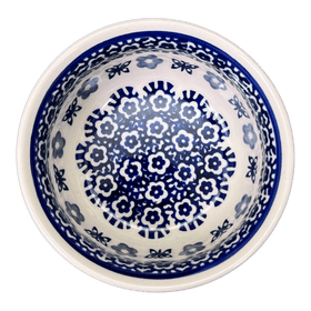Polish Pottery 4.5" Bowl (Butterfly Border) | M082T-P249 Additional Image at PolishPotteryOutlet.com