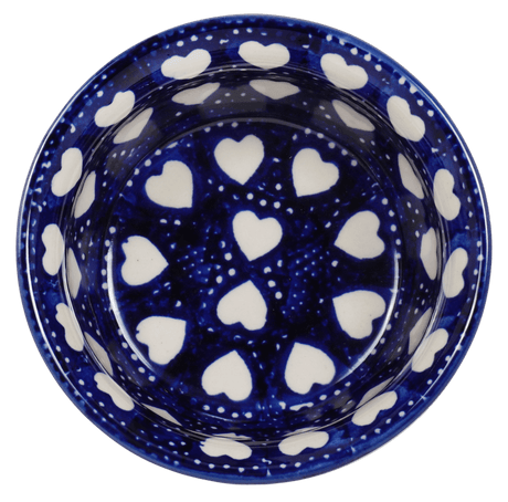 Bowl, Round, 4.5" in "Torrent of Hearts" by Manufaktura | M082T-SEM