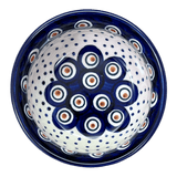 Bowl, Round, 4.5" in "Peacock Dot" by Manufaktura | M082U-54K