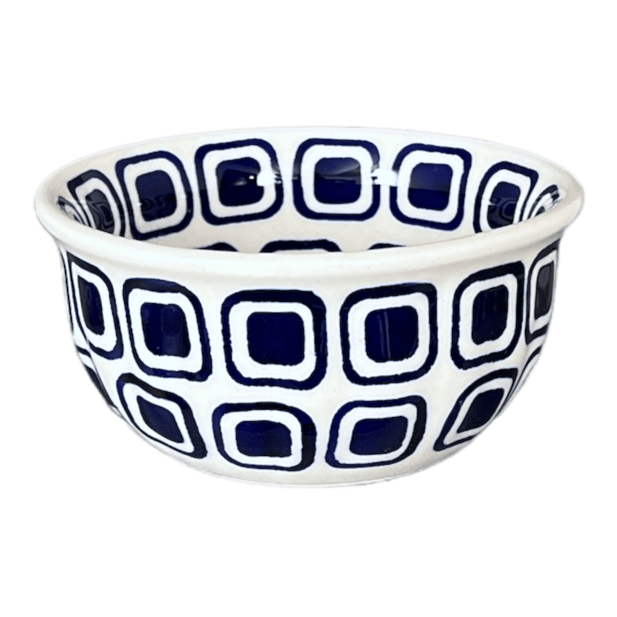 Bowl, Round, 4.5" in "Navy Retro" by Manufaktura | M082U-601A