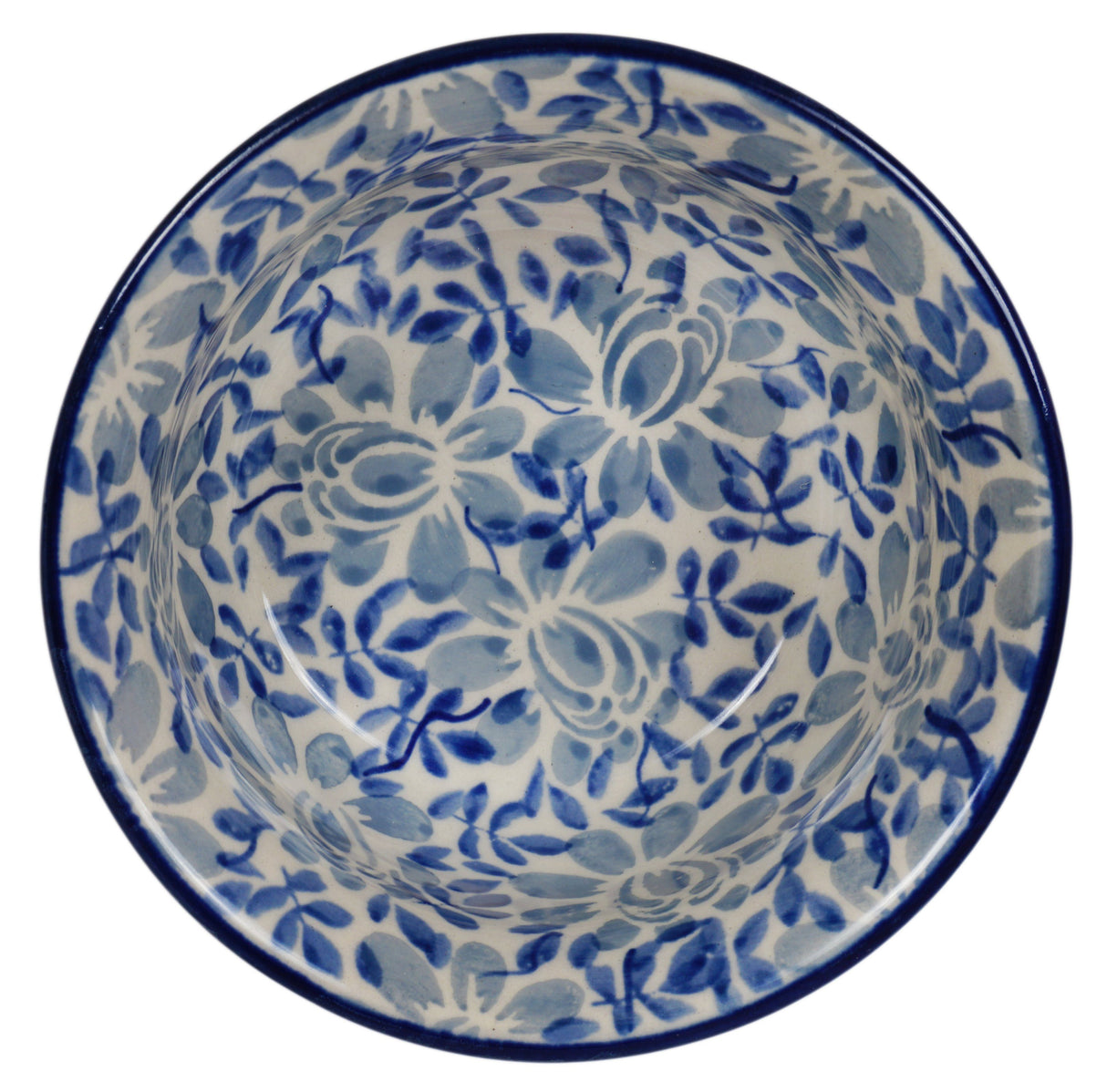 Bowl, Round, 4.5" in "English Blue" by Manufaktura | M082U-AS53