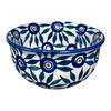 Polish Pottery 4.5" Bowl (Peacock Parade) | M082U-AS60 at PolishPotteryOutlet.com