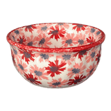 Bowl, Round, 4.5" in "Scarlet Daisy" by Manufaktura | M082U-AS73