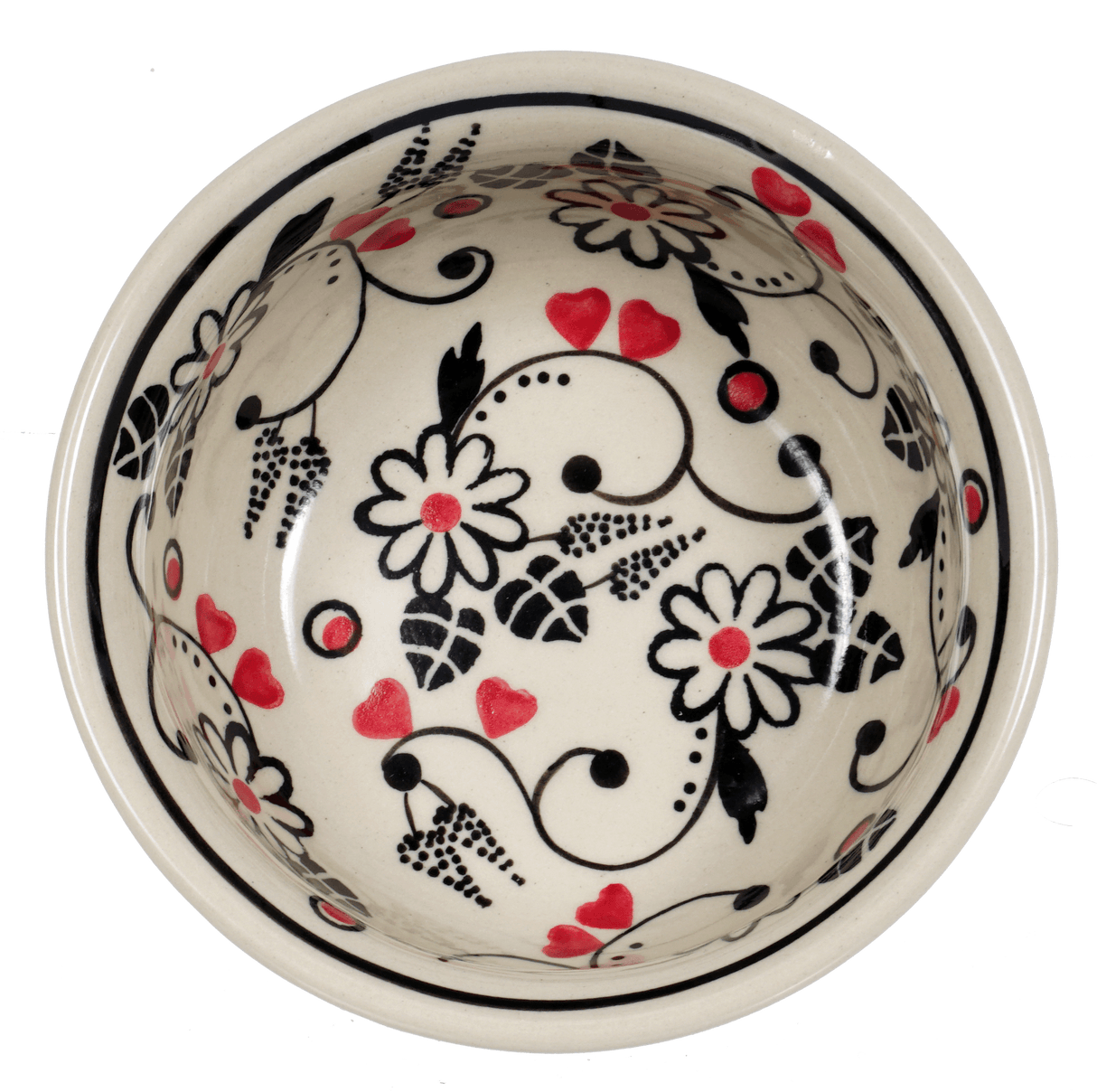 Bowl, Round, 4.5" in "Night Garden" by Manufaktura | M082U-BL02