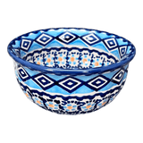 Bowl, Round, 4.5" in "Blue Diamond" by Manufaktura | M082U-DHR