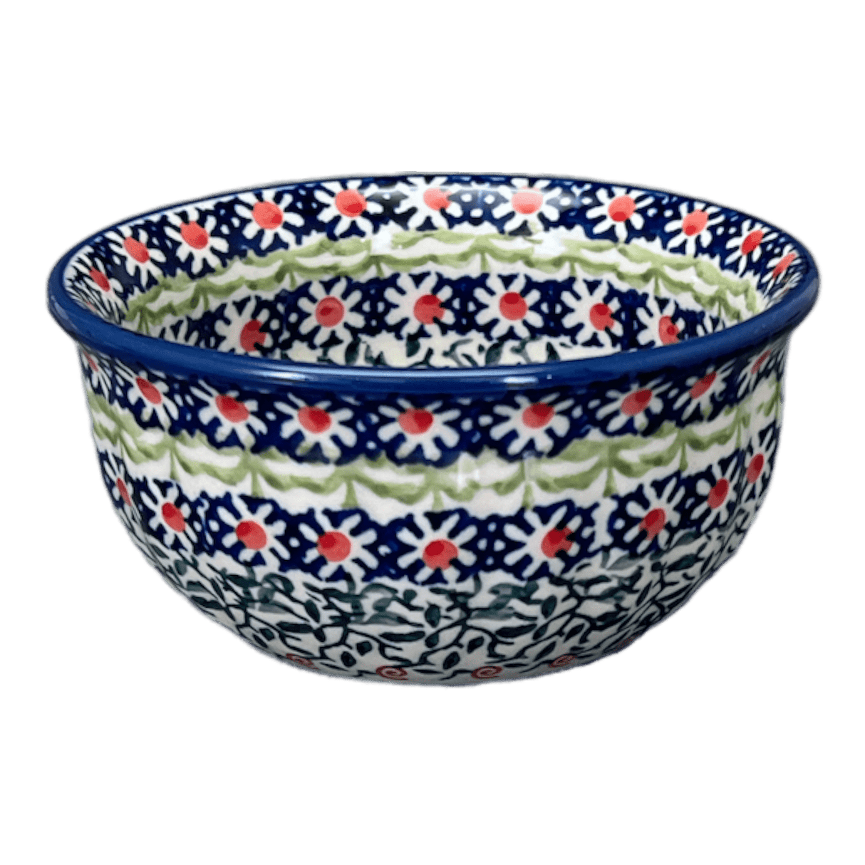 Bowl, Round, 4.5" in "Daisy Rings" by Manufaktura | M082U-GP13