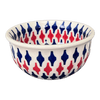 Polish Pottery 4.5" Bowl (Shock Waves) | M082U-GZ42 at PolishPotteryOutlet.com