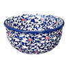 Polish Pottery 4.5" Bowl (Blue Canopy) | M082U-IS04 at PolishPotteryOutlet.com