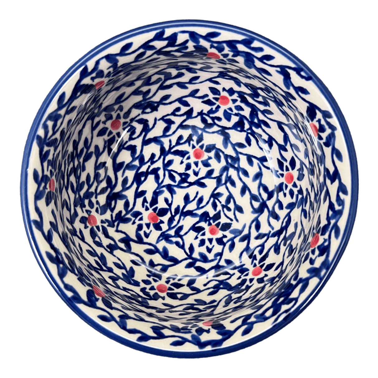 Bowl, Round, 4.5" in "Blue Canopy" by Manufaktura | M082U-IS04