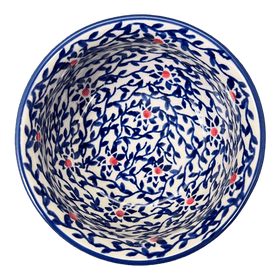 Polish Pottery 4.5" Bowl (Blue Canopy) | M082U-IS04 Additional Image at PolishPotteryOutlet.com
