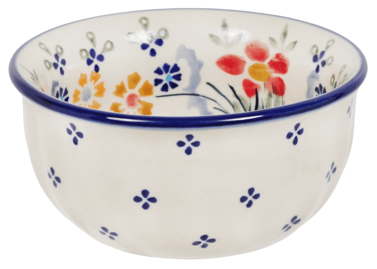 Bowl, Round, 4.5" in "Fresh Flowers" by Manufaktura | M082U-MS02