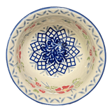 Bowl, Round, 4.5" in "Floral Grid" by Manufaktura | M082U-TAB2