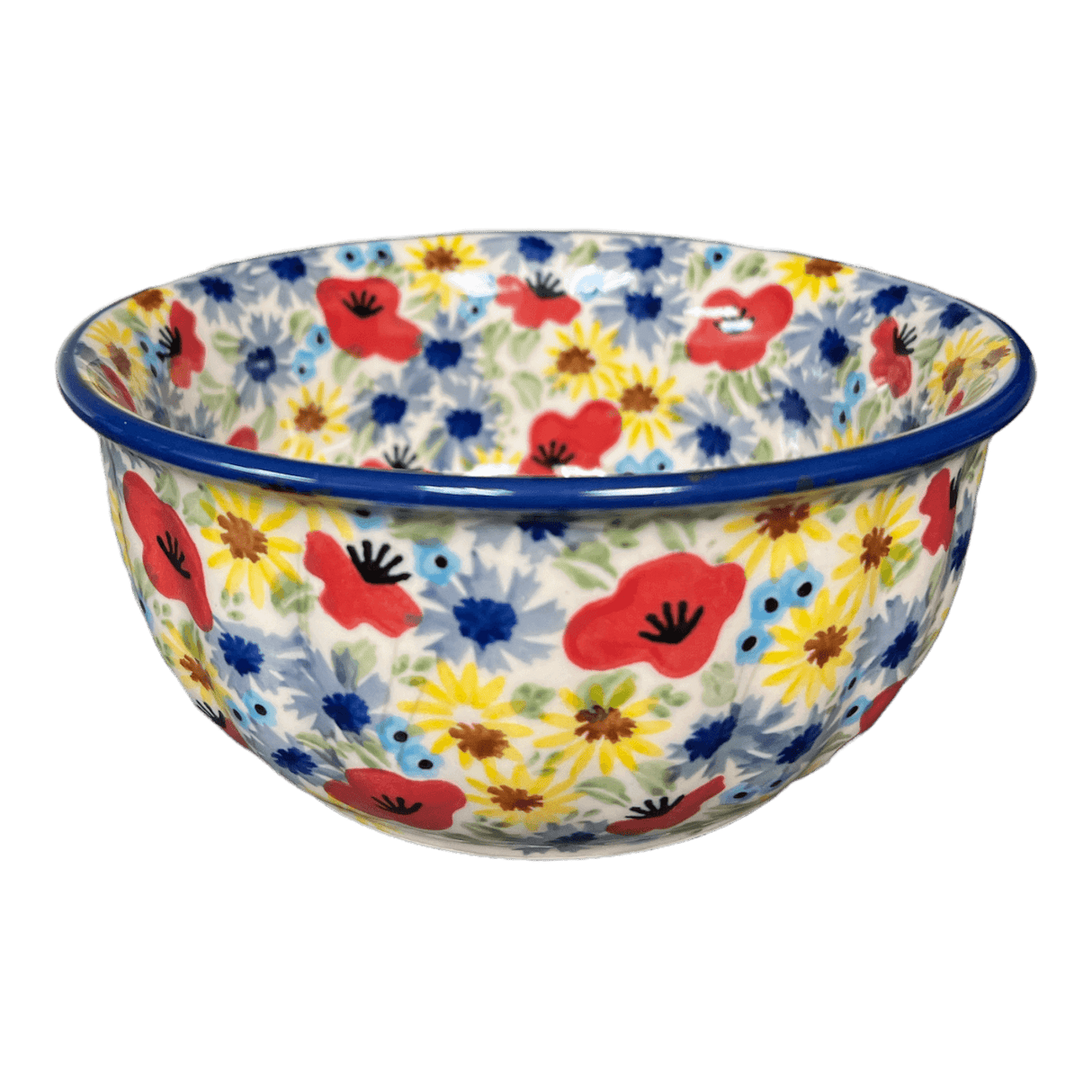 Bowl, Round, 5.5" in "Sunlit Blossoms" by Manufaktura | M083S-AS62