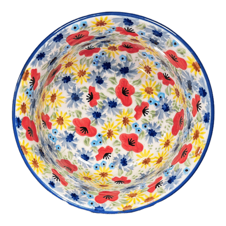 Bowl, Round, 5.5" in "Sunlit Blossoms" by Manufaktura | M083S-AS62