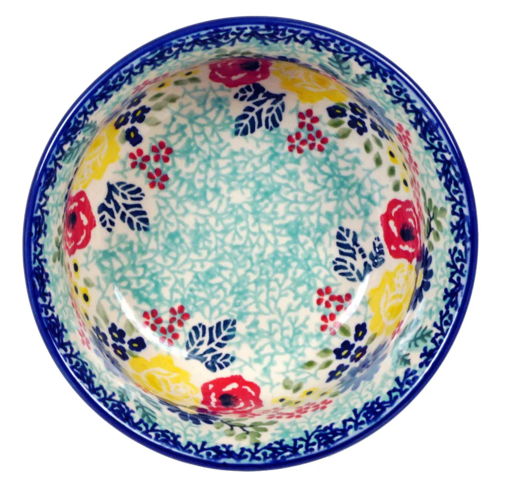 Bowl, Round, 5.5" in "Garden Party" by Manufaktura | M083S-BUK1