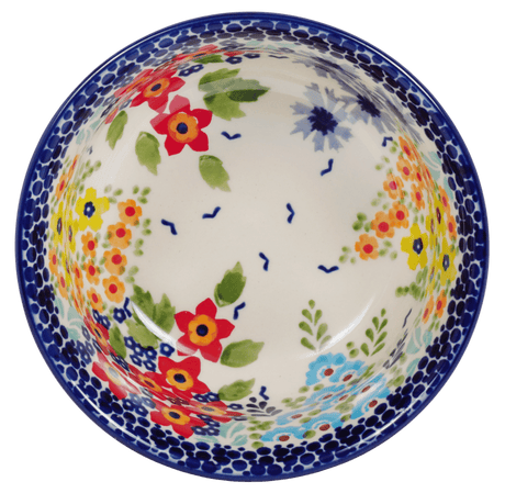 Bowl, Round, 5.5" in "Brilliant Garden" by Manufaktura | M083S-DPLW