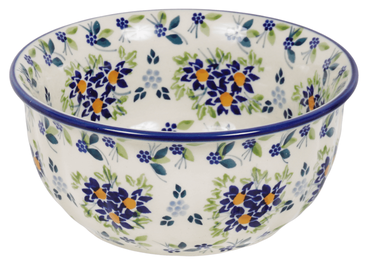 Bowl, Round, 5.5" in "Garden Splendor" by Manufaktura | M083S-GM11