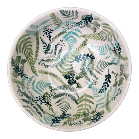 Bowl, Round, 5.5" in "Scattered Ferns" by Manufaktura | M083S-GZ39