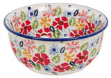 Bowl, Round, 5.5" in "Brilliant Bouquet" by Manufaktura | M083S-J113