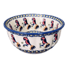 Polish Pottery 5.5" Bowl (Ptak Parade) | M083S-KLP at PolishPotteryOutlet.com
