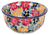 Bowl, Round, 5.5" in "Evening Bouquet" by Manufaktura | M083S-KS02