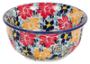 Polish Pottery 5.5" Bowl (Evening Bouquet) | M083S-KS02 at PolishPotteryOutlet.com
