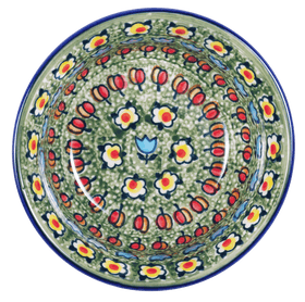 Polish Pottery 5.5" Bowl (Amsterdam) | M083S-LK Additional Image at PolishPotteryOutlet.com
