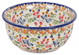 Bowl, Round, 5.5" in "Wildflower Delight" by Manufaktura | M083S-P273