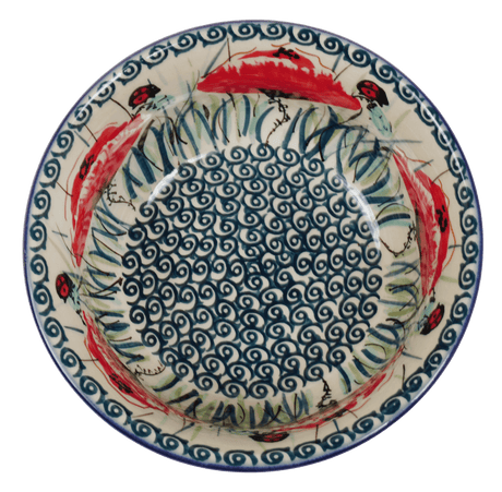 Bowl, Round, 5.5" in "Poppy Paradise" by Manufaktura | M083S-PD01