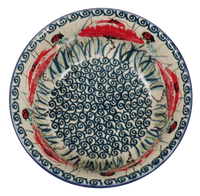 A picture of a Polish Pottery 5.5" Bowl (Poppy Paradise) | M083S-PD01 as shown at PolishPotteryOutlet.com/products/5-5-bowl-poppy-paradise