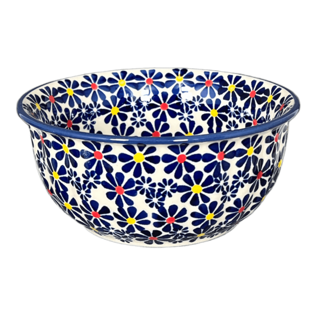 Bowl, Round, 5.5" in "Field of Daisies" by Manufaktura | M083S-S001