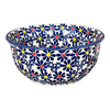 Polish Pottery 5.5" Bowl (Field of Daisies) | M083S-S001 at PolishPotteryOutlet.com