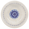 Polish Pottery 5.5" Bowl (Duet in White) | M083S-SB06 at PolishPotteryOutlet.com