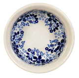 Bowl, Round, 5.5" in "Duet Blue Wreath" by Manufaktura | M083S-SB07