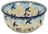 Bowl, Round, 5.5" in "Soaring Swallows" by Manufaktura | M083S-WK57