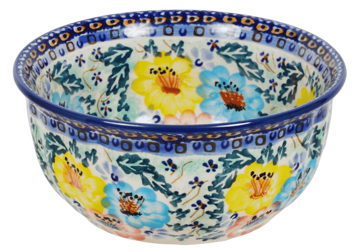 Bowl, Round, 5.5" in "Brilliant Garland" by Manufaktura | M083S-WK79