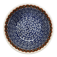 A picture of a Polish Pottery 5.5" Bowl (Olive Garden) | M083T-48 as shown at PolishPotteryOutlet.com/products/5-5-bowl-olive-garden-m083t-48