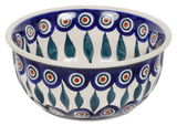 Bowl, Round, 5.5" in "Peacock" by Manufaktura | M083T-54