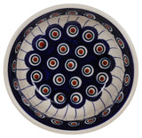 Bowl, Round, 5.5" in "Peacock in Line" by Manufaktura | M083T-54A