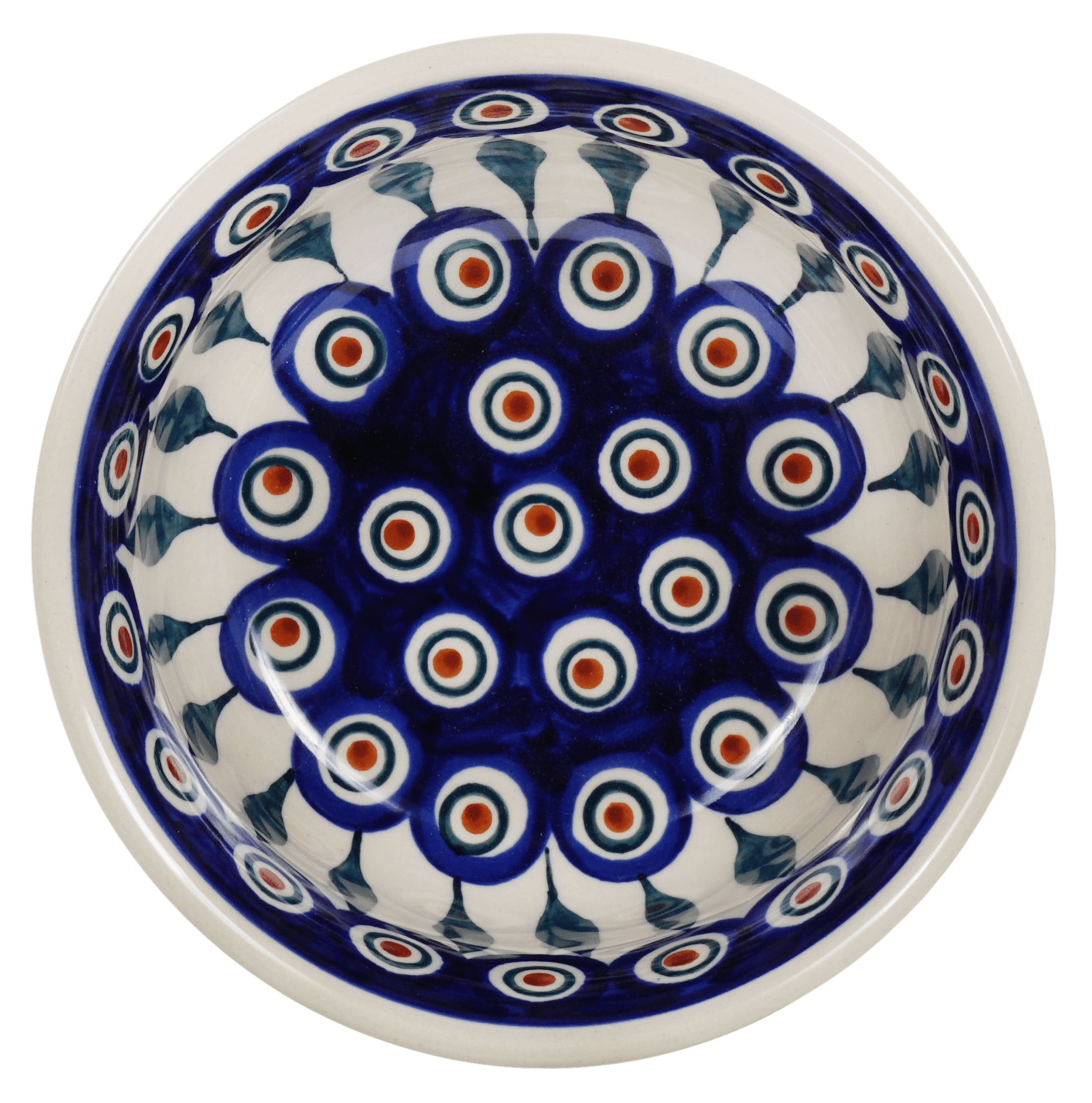 Bowl, Round, 5.5" in "Peacock"