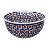 Polish Pottery 5.5" Bowl (Chocolate Drop) | M083T-55 at PolishPotteryOutlet.com