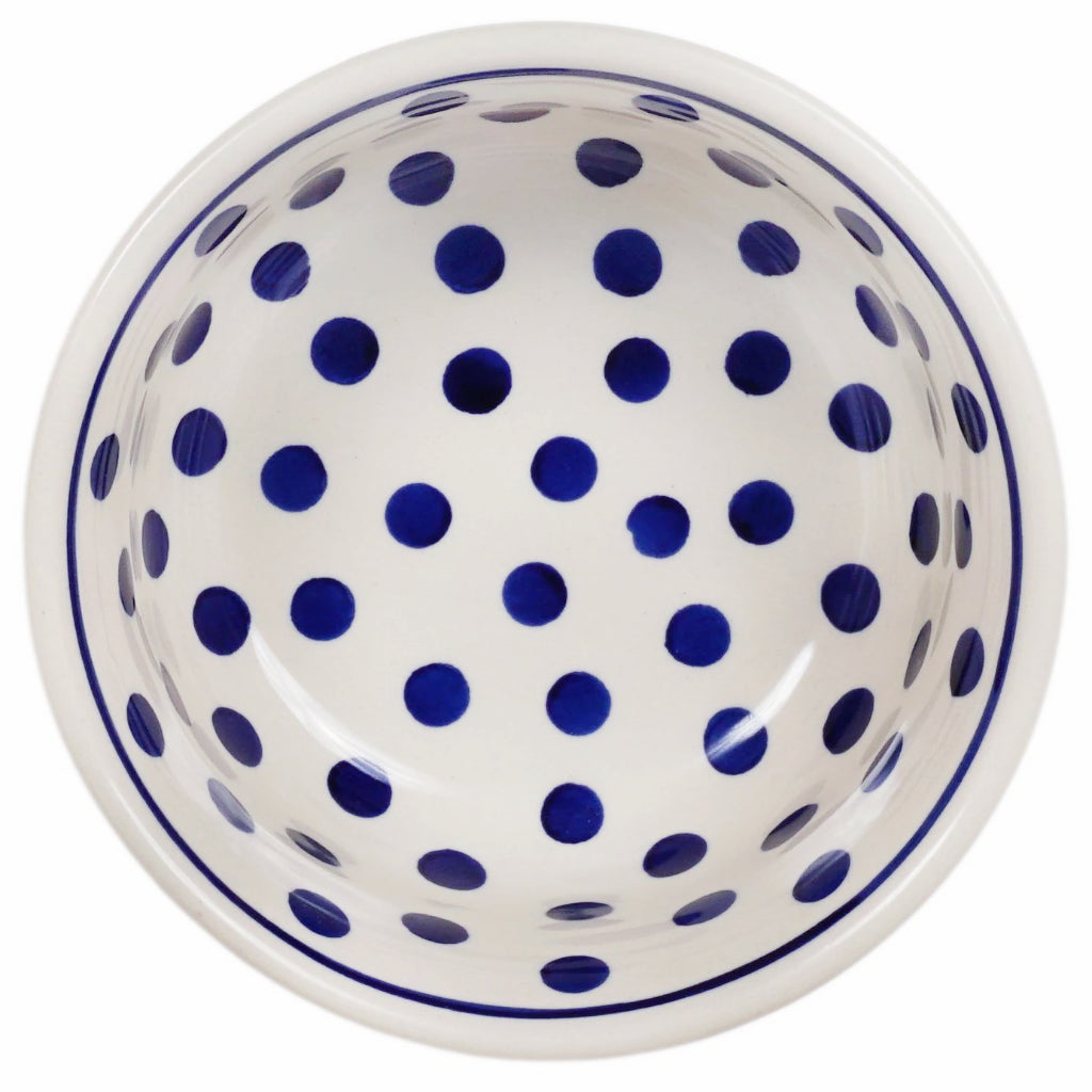 Bowl, Round, 5.5" in "Polka Dot" by Manufaktura | M083T-61
