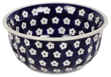 Bowl, Round, 5.5" in "Flower Dot" by Manufaktura | M083T-70M