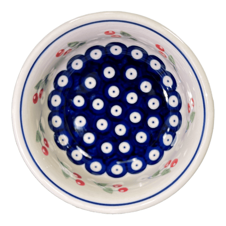 Bowl, Round, 5.5" in "Cherry Dot" by Manufaktura | M083T-70WI