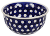 Polish Pottery Bowl, Round, 5.5" in "Hello Dotty" by Manufaktura | M083T-9 at PolishPotteryOutlet.com